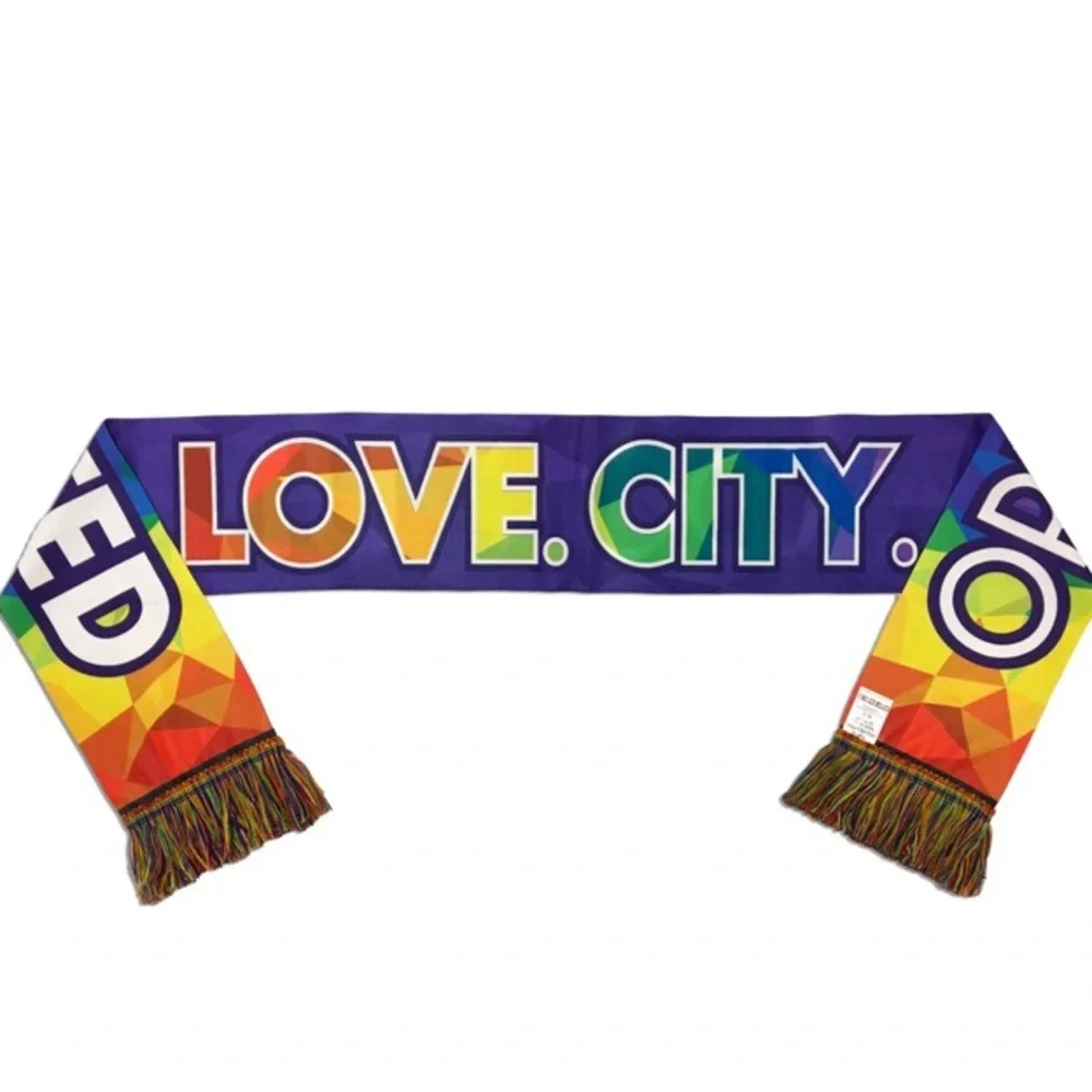 MLS Orlando City Soccer Football Pride Scarf Pulse Memorial Orlando United